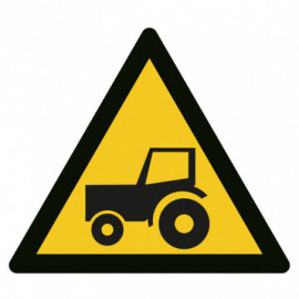 Picto danger passage de tracteurs