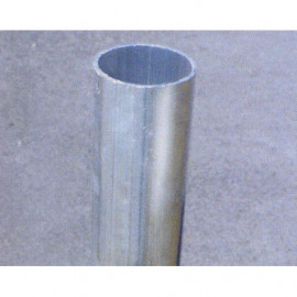 Poteau aluminium Ø 60 mm hauteur au choix