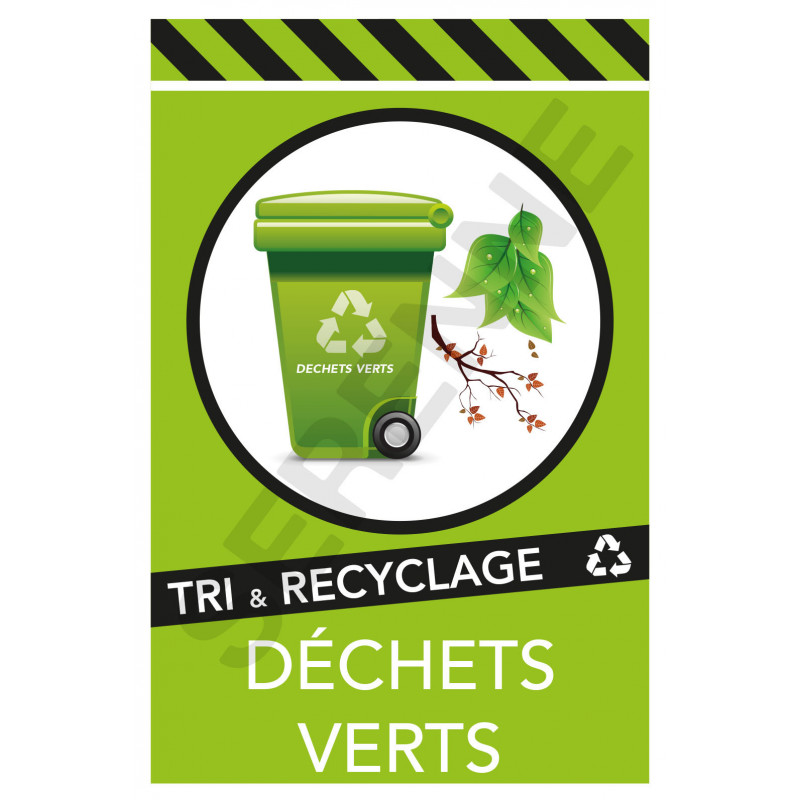 Panneau Recyclage Cartons - Signalisation de Recyclage / Ecologie