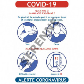 Consigne COVID-19 que faire si la maladie s'aggrave