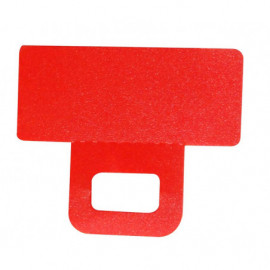 Scellés rouges pour boite à clés et armoire extincteur