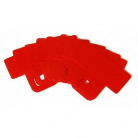 Scellés rouges pour boite à clés et armoire extincteur
