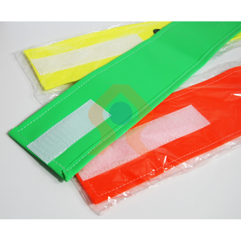 Brassard de sécurité haute visibilité velcro personnalisé