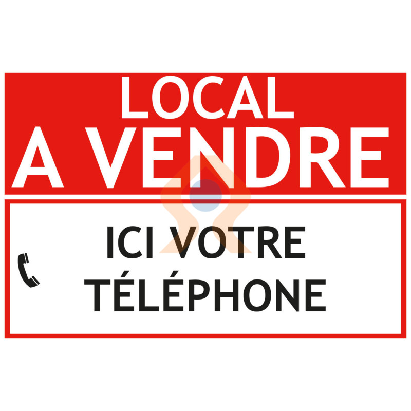 Panneau local à vendre à personnaliser