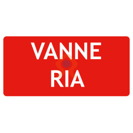 Vanne RIA panneau signalétique incendie