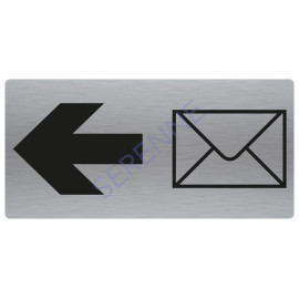 Panneau courrier avec flèche au choix