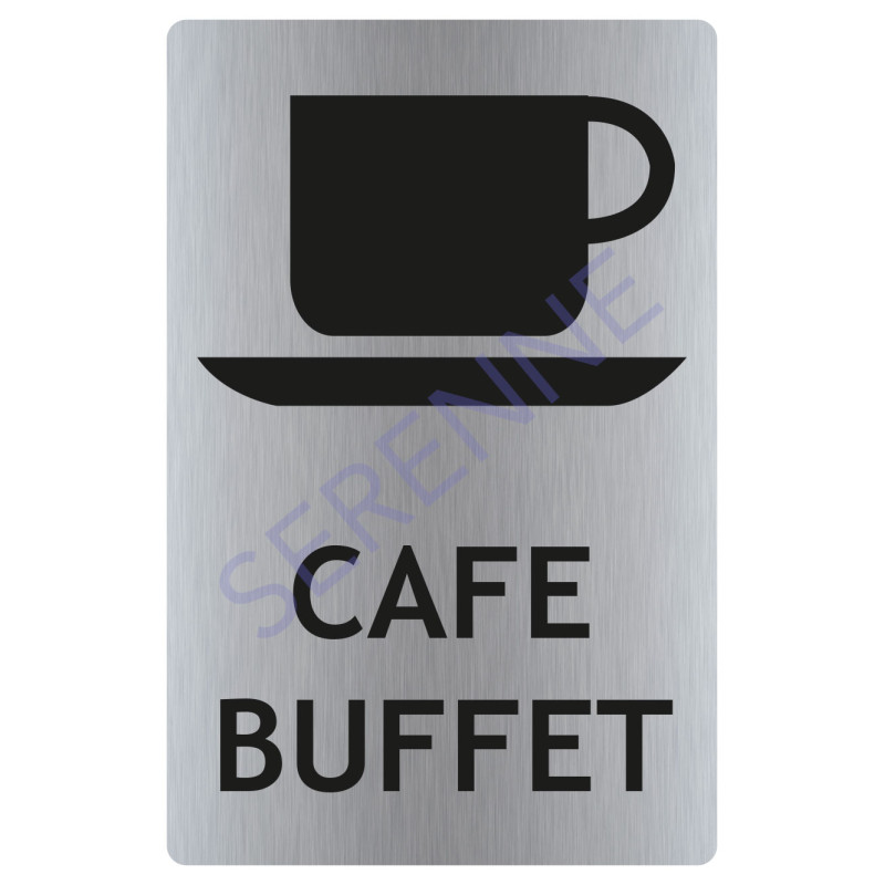 Panneau information café ou buffet