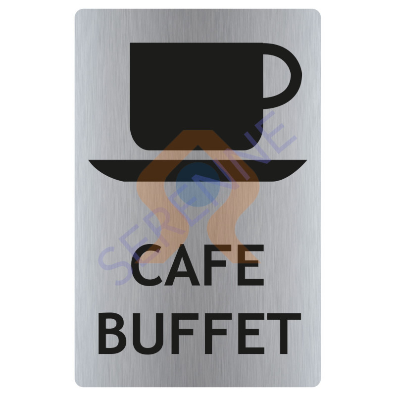 Panneau information café ou buffet