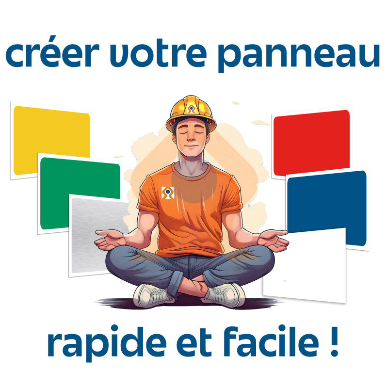 Créer votre panneau sur mesure format carré Créer votre panneau sur mesure format carré