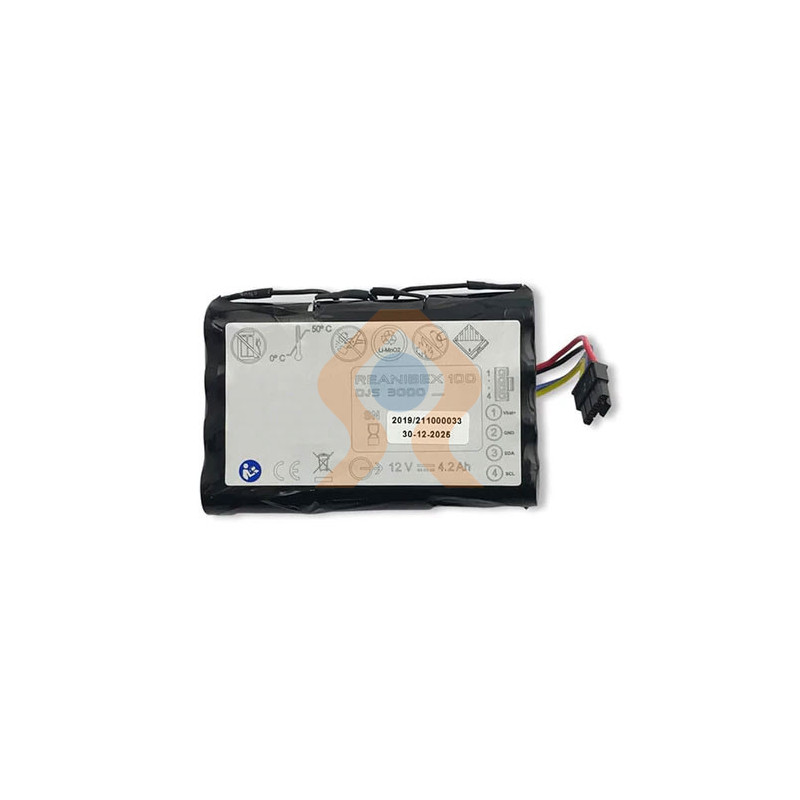 Batterie pour défibrillateur Reanibex 100