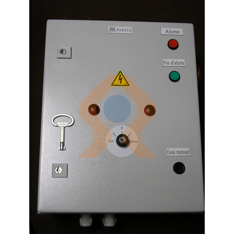 Armoire sirène d'alerte forte puissance son RNA