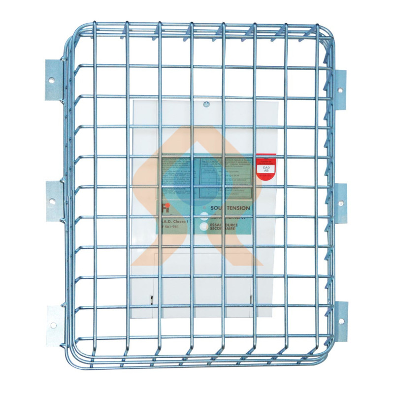 Grille de protection anti–vandale ronde