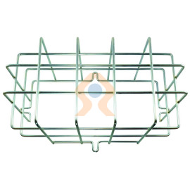 Grille de protection pour BAES évacuation habitation