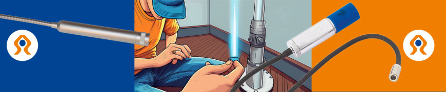 Lampe d'inspection et miroir télescopique outils vérification