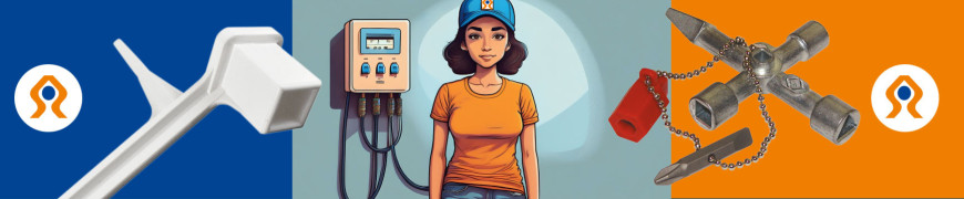 Clés de sécurité pour coffrets techniques et clés normalisées