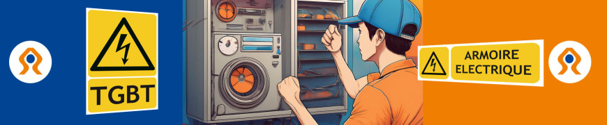 Panneaux danger et avertissement risques électriques