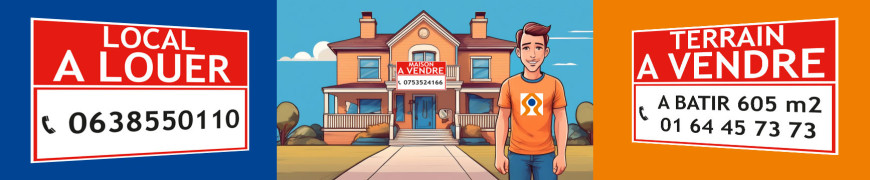 Panneaux spécifique immobilier, ventes et location
