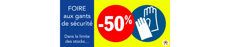 Gants EPI protection de la main