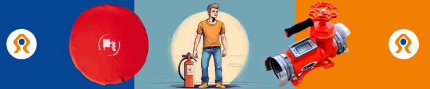 Extincteurs RIA housses coffrets et fixations